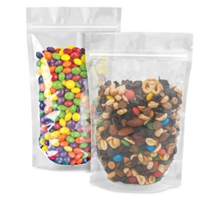 Clear Stand-Up Barrier Pouches