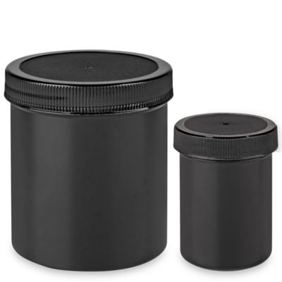 Plastic Spice Jars - 8 oz, Lined S-25254 - Uline