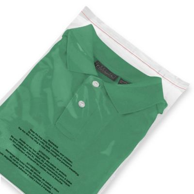Vinyl Zippered Garment Bags - 24 x 54, White S-14314W - Uline