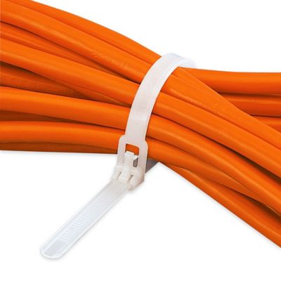 UV Resistant Cable Ties, Black UV Zip Ties in Stock - ULINE