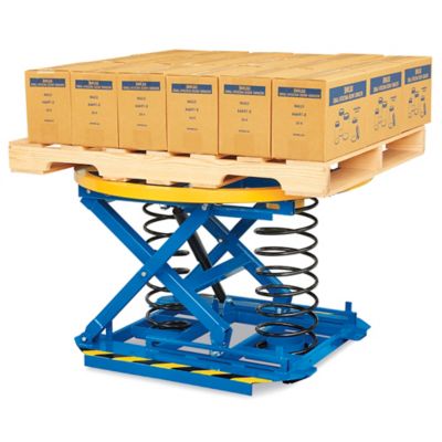 Spring-Loaded Pallet Positioner