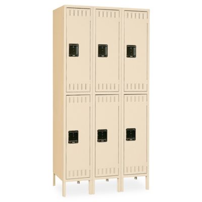 Uline Double Tier Lockers