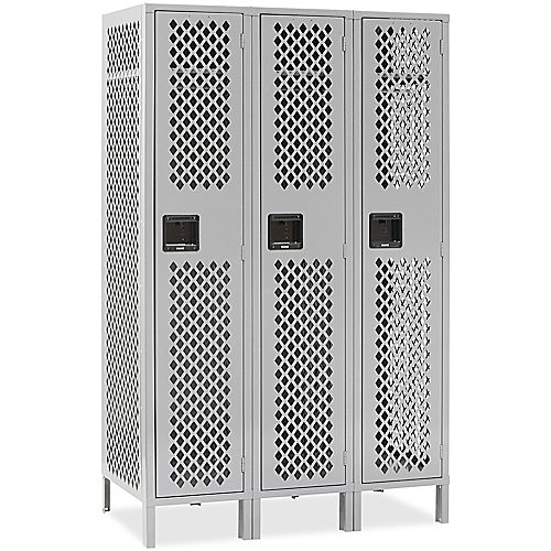 Uline Ventilated Single Tier Lockers