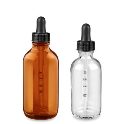 Graduated Glass Dropper Bottles