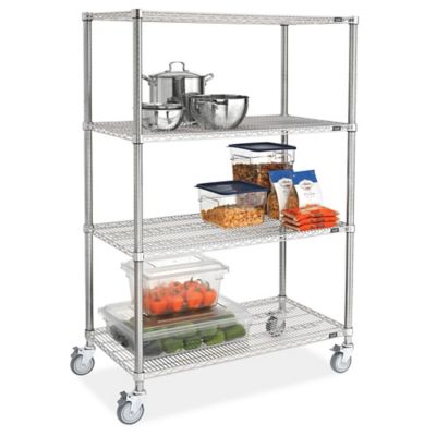 Stainless Steel Mobile Shelving