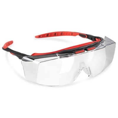 Uline Deluxe OTG Safety Glasses