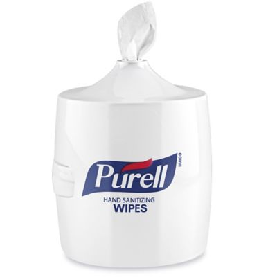 Purell<span class="css-sup">MD</span> – Lingettes format géant et distributeurs