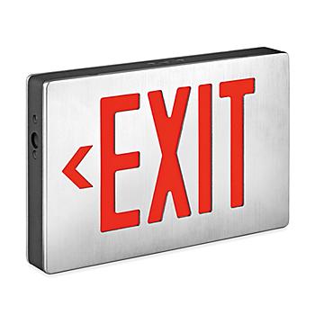 Aluminum Hard-Wired Exit Signs