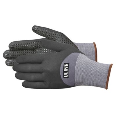 Uline – Gants d'examen en nitrile très robustes – Sans poudre