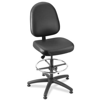 Tabouret de bureau en tissu en Stock - Uline.ca