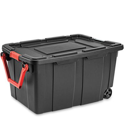 Clear Storage Boxes, 18 Quart Latch Box in Stock - ULINE