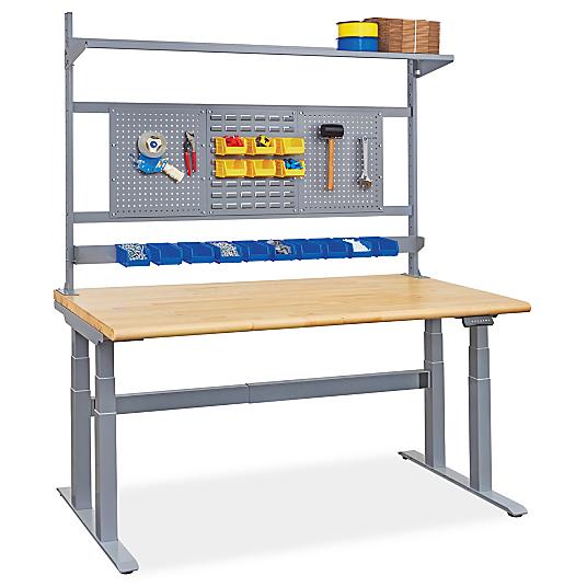 Mesa para Trabajo en Equipo - Estación para Trabajar de Pie H-8259 - Uline