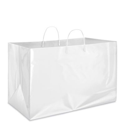 Plastic Shopping Bags, Merchandise Bags in Stock - ULINE - Uline