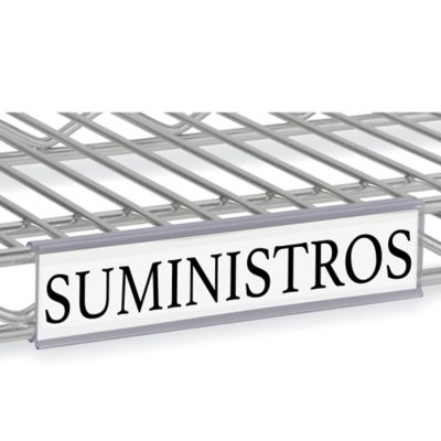 Portaetiquetas para Estantería de Alambre
