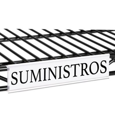 Portaetiquetas para Estantería de Alambre