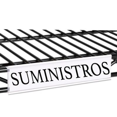 Portaetiquetas para Estantería de Alambre