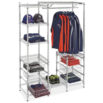 Uline rolling best sale clothes rack