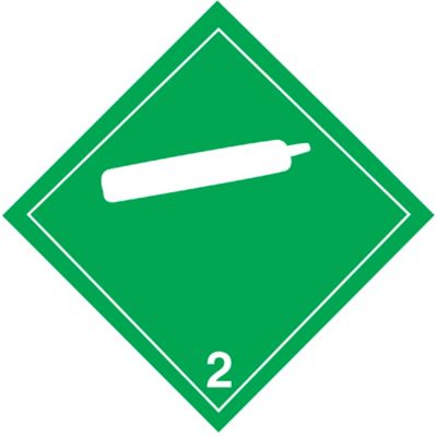 Hazard Class 2 T.D.G. Placards