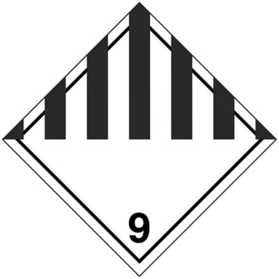Hazard Class 9 International Placards