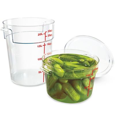 Clear Hinged Take-Out Containers - 20 oz S-22912 - Uline