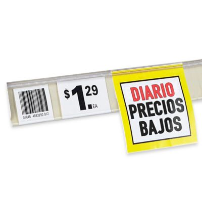 Portetiquetas de Precios para Góndola