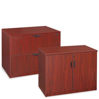 Mayline 8348A3 File Cabinet with Receding Door and 7 Shelves