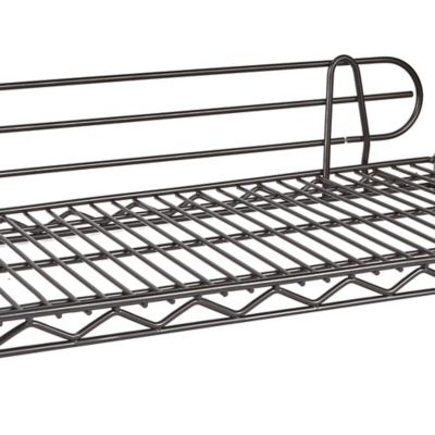 Wire Shelving Side and Back Ledges