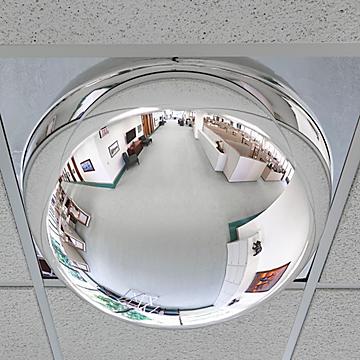 Drop-In Full-Dome Acrylic Safety Mirror