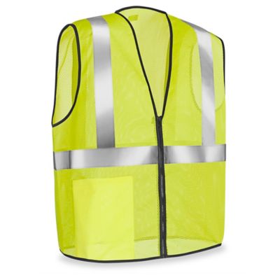 Zipper Hi-Vis Safety Vest