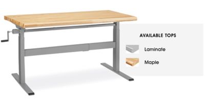 Manual Adjustable Height Workbenches