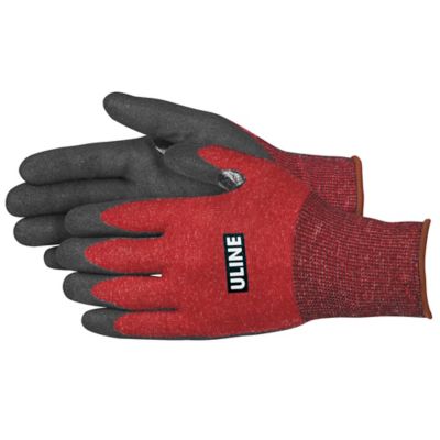 Kevlar® PVC Dot Knit Cut Resistant Gloves - Large S-9866L - Uline