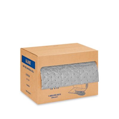 Universal Sorbent Pads - 15 x 19, Heavy S-7247 - Uline