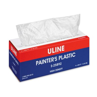 Top Sheeting Rolls - Black Opaque, 1.5 Mil, 60 x 60 S-11475 - Uline