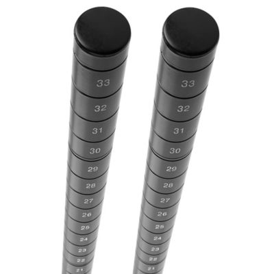 Black Wire Shelving Posts