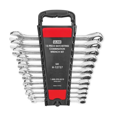 Uline Ratcheting Combination Wrench Sets