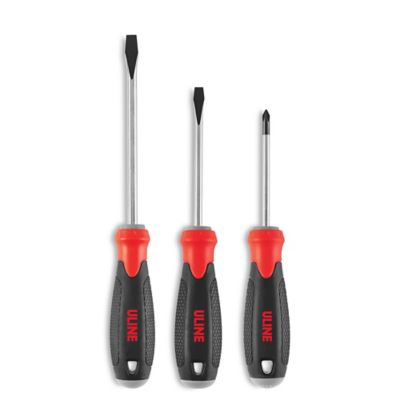 Uline Comfort Grip Screwdriver Set