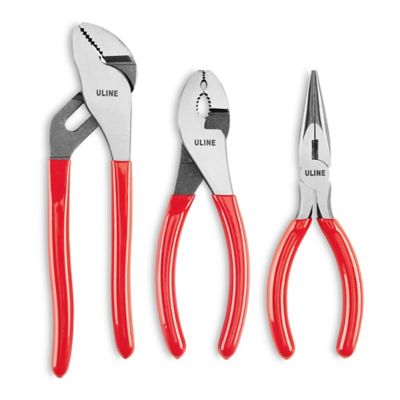 Uline Comfort Grip Pliers Set