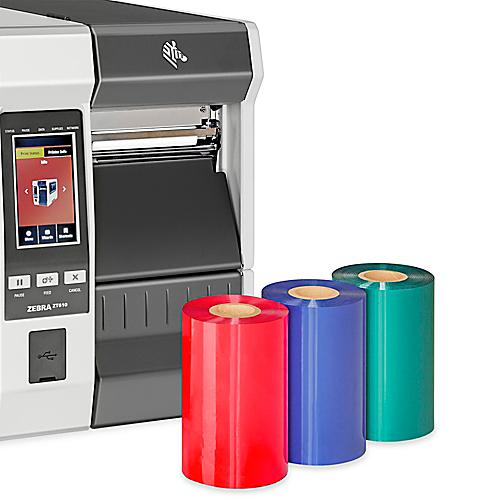 Rubans à transfert thermique industriels – Coloré