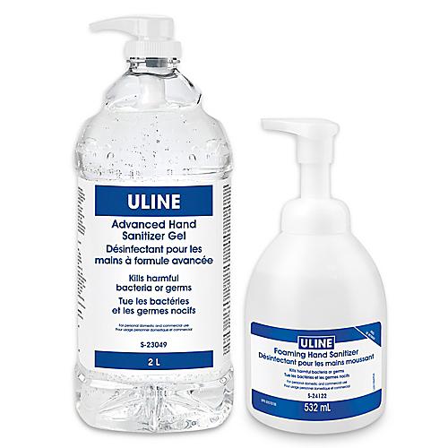 Uline – Désinfectant pour les mains