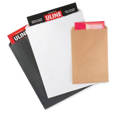 Kraft Paper Shopping Bags - 16 x 6 x 12, Vogue S-7099 - Uline