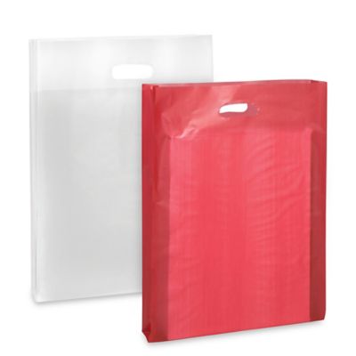 Frosted shopping online bags