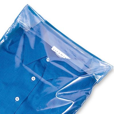 Vinyl Zippered Garment Bags - 24 x 54, White S-14314W - Uline