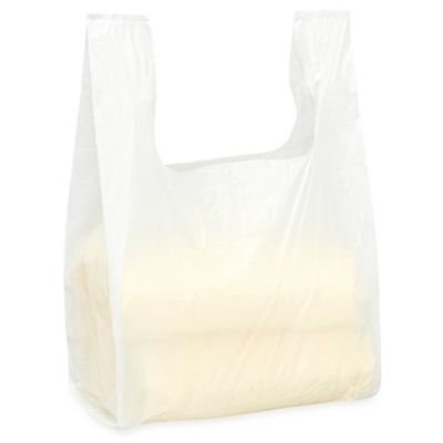 Premium White T-Shirt Rags - 10 lb box S-7287 - Uline