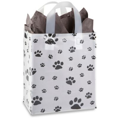 Paw Print Organza Bags