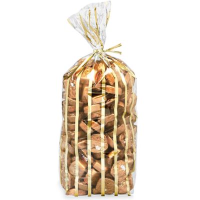 Jumbo Gift Bags - 16 1/2 x 22, Gold S-25117GOLD - Uline