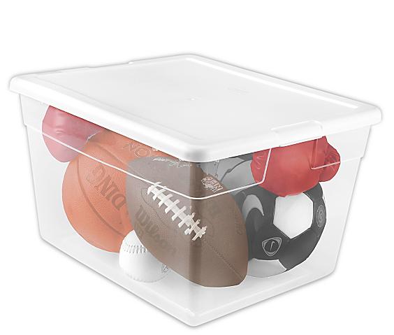 Contenants de rangement en plastique