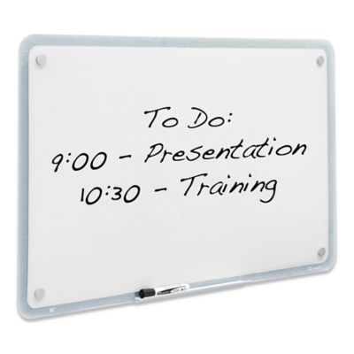 Magnetic Steel Mobile Dry Erase Board - 6 x 4' H-7179 - Uline