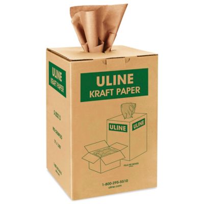 60 lb Kraft Paper Roll - 60 x 600' S-11419 - Uline