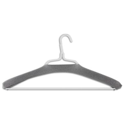 Wire Shirt Hangers - 18, White S-18065 - Uline