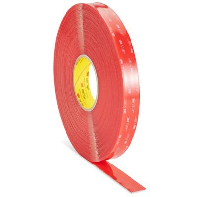 3M VHB Commercial Vehicle Tape CV62F, 97362, Gray, 3/4 In X 36 Yd, 62 Mil,  Film Liner, Case Of 12